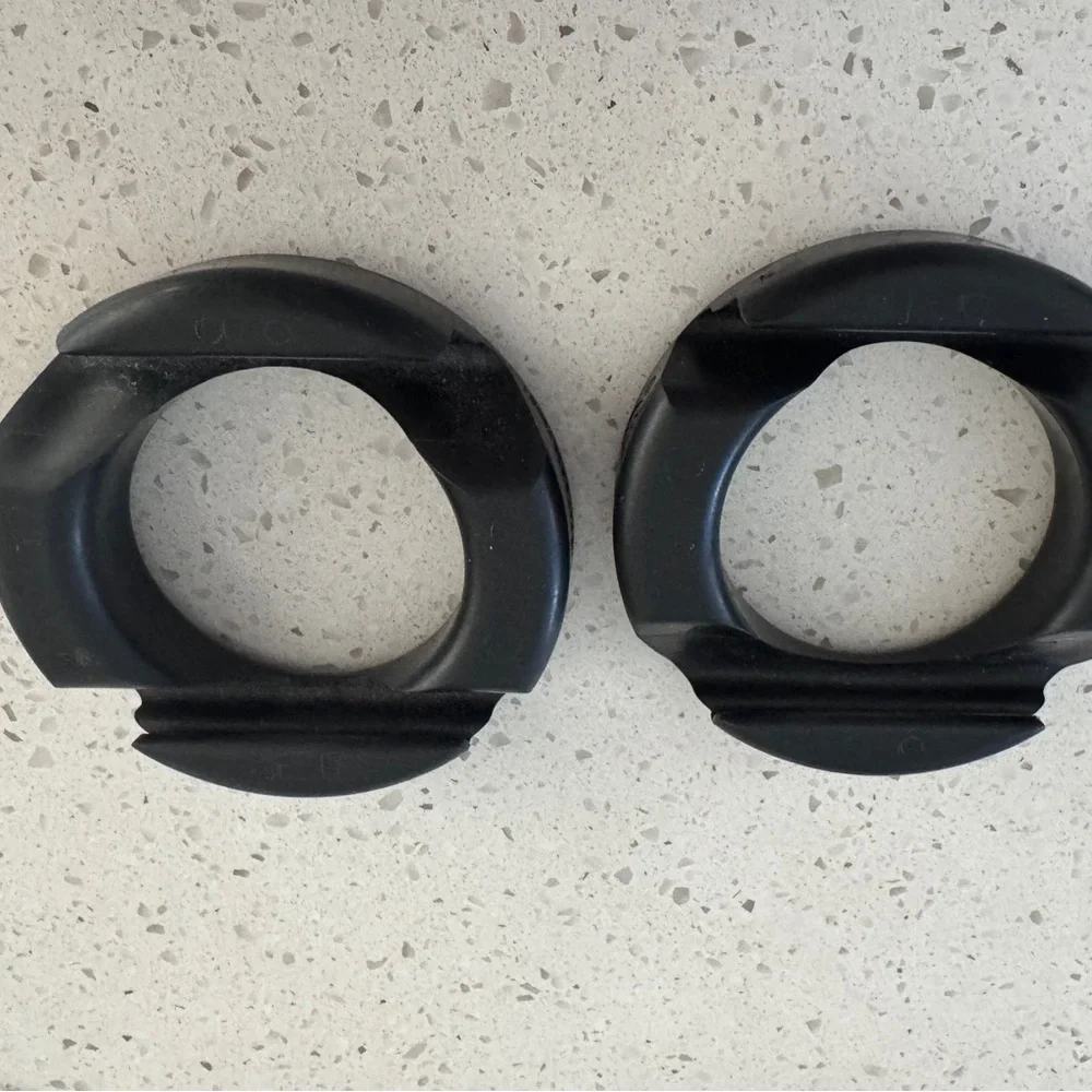 A pair of Go Donut iPhone/ipad stand.